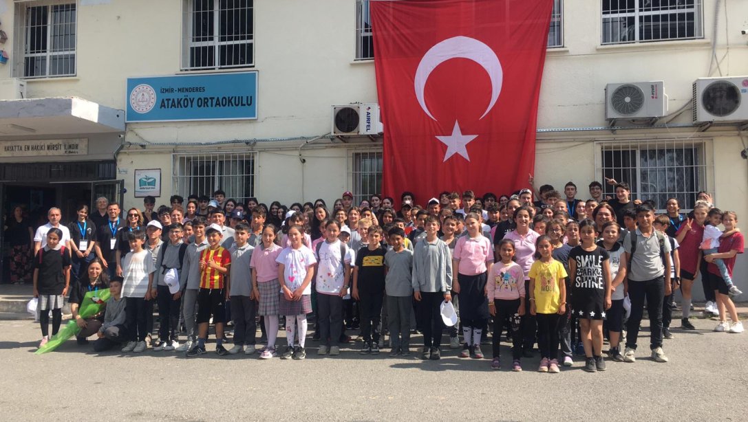 Ataköy Ortaokulu ve Eyüboğlu Eğitim Kurumları Arasında Kardeş Okul Projesi Başlatıldı