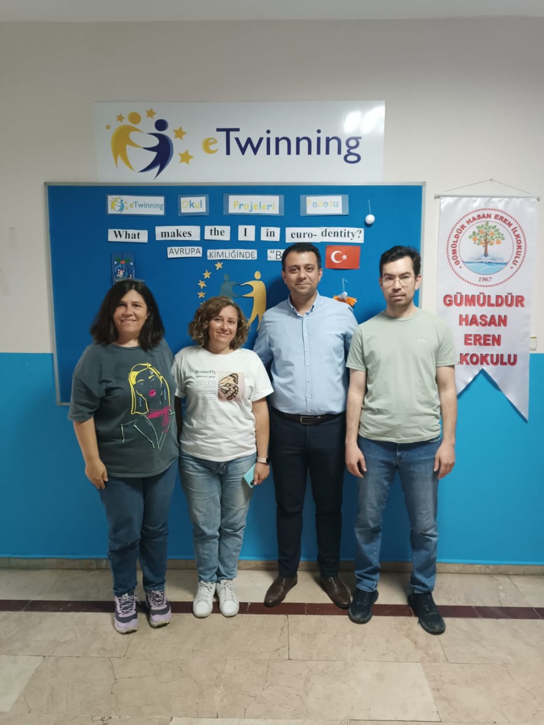 Gümüldür Hasan Eren İlkokulu'na 2024-2025 ETwinning Okul Etiketi Ödülü